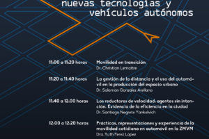 Seminario “Ciudades en transición, nuevas tecnologías y vehículos autónomos”